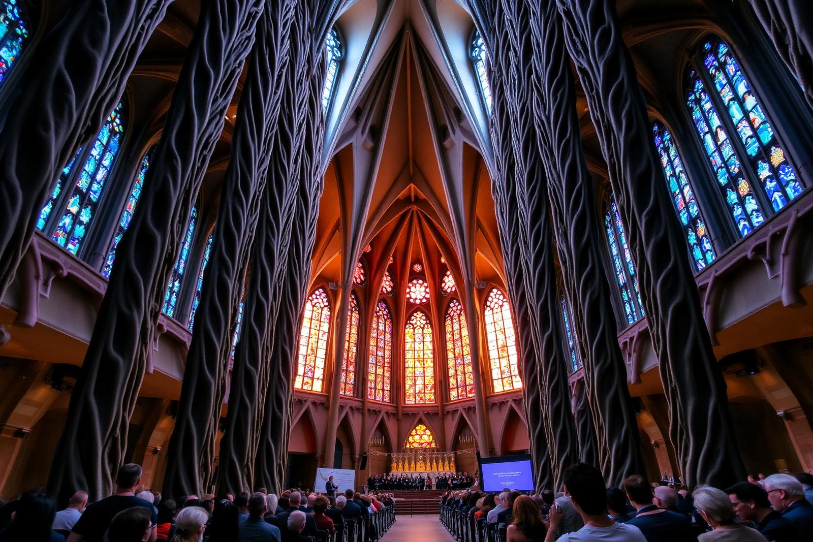 La Sagrada Família acull un diàleg arquitectònic amb figures destacades de l'arquitectura internacional